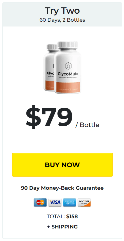 GlycoMute buy now 2 bottle